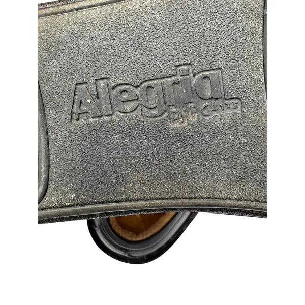 Alegria Debra Black Leather Slip On Nursing Work Shoes Cushioned NonSlip 39 - Image 8