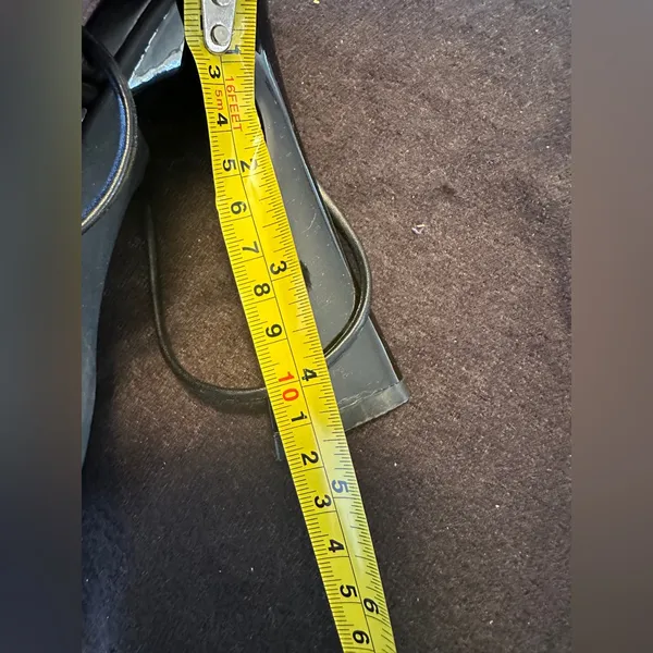 Sheln Black‎ Strappy Heels Black Size 8 - Image 8