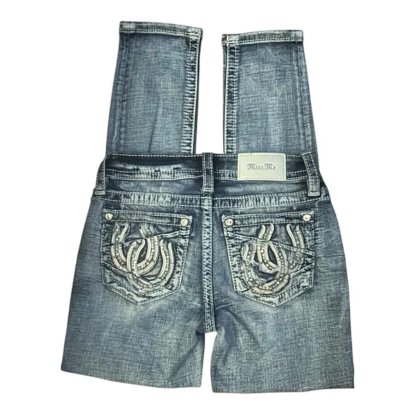 Miss Me Jeans Size 24/27 Skinny Ankle Used - Image 3