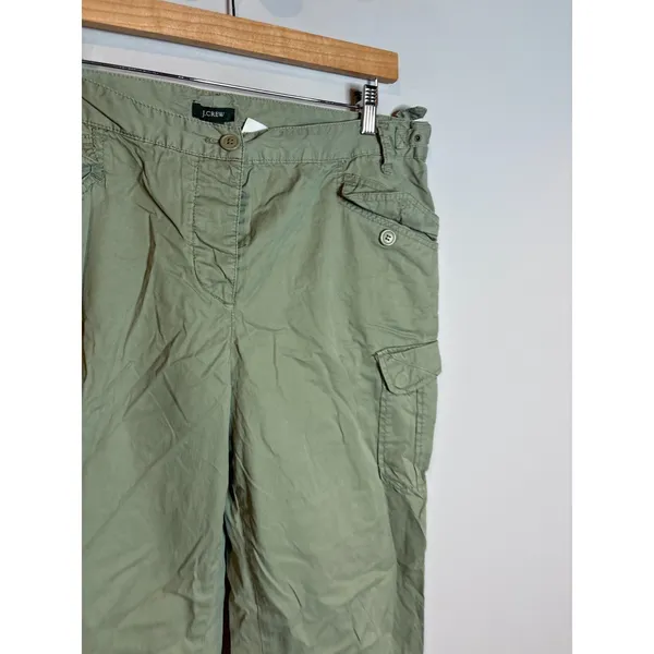 Y2K J. Crew olive green cargo pants - Image 4