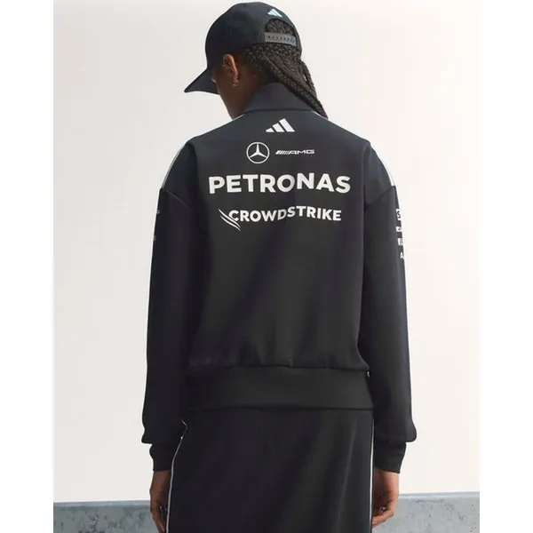 NEW Adidas Mercedes AMG Petronas Formula 1 Team Engineers Quarter Zip sweatshirt - Image 2