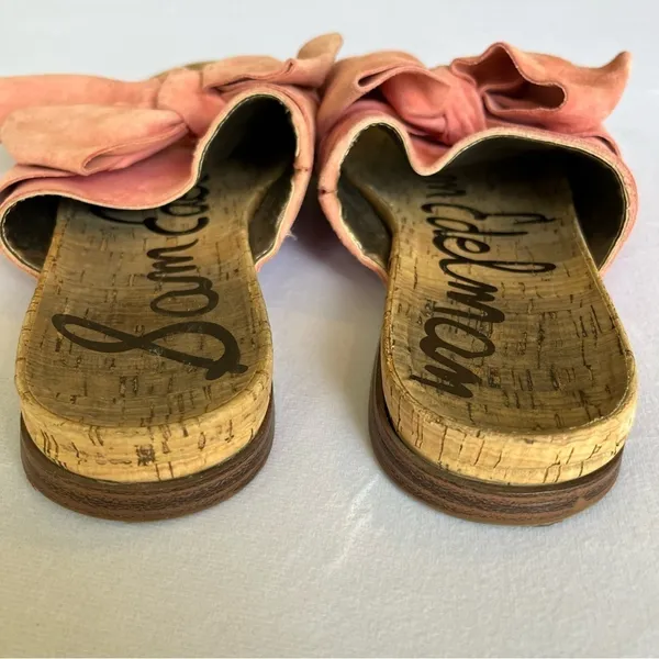 Sam Edelman Henna Pink Bow Slide Sandals Size 7 - Image 6