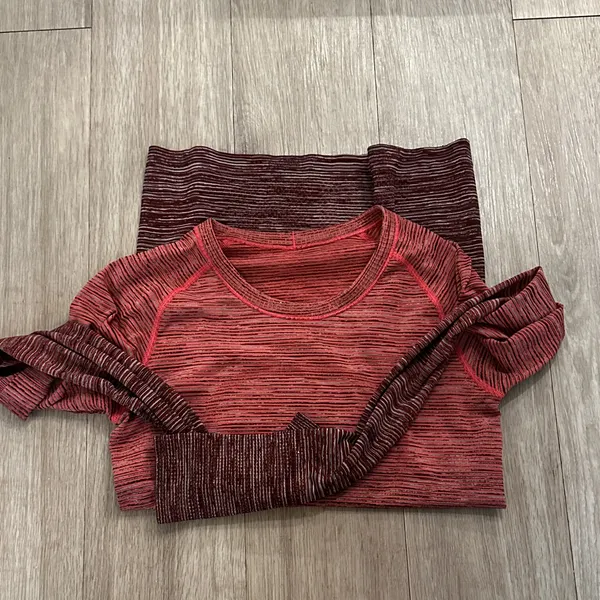 Lululemon Swiftly Tech Ombre Red - Image 2
