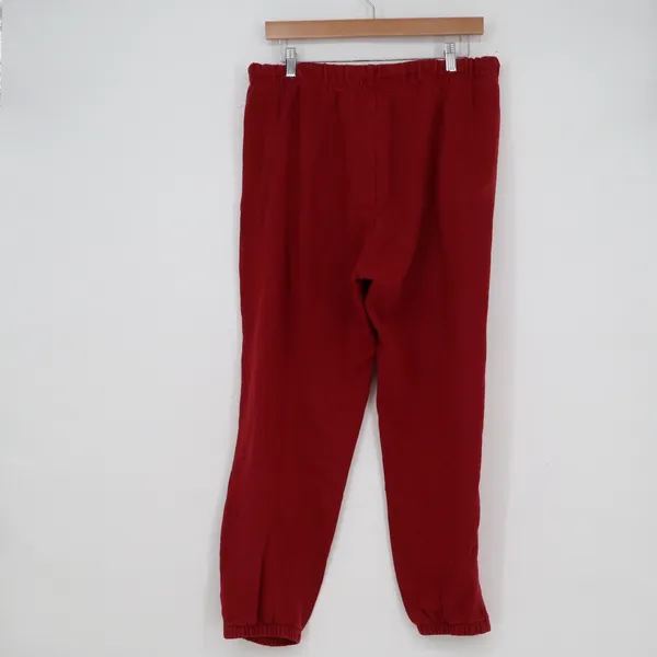 Colsie Womens Red Jogger Sweatpants Elastic Waist Drawstring Size L - Image 4