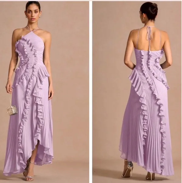 Hazel and Olive Flowy Halter Neck Dress - Image 7