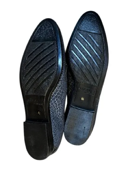Amalfi Rangoni Leather Navy Oste Loafer Flats Shoe Size 6.5 NWOB - Image 6