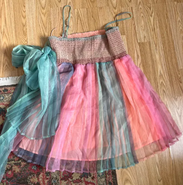 Free People NWOT In Rainbows Dress - Image 3
