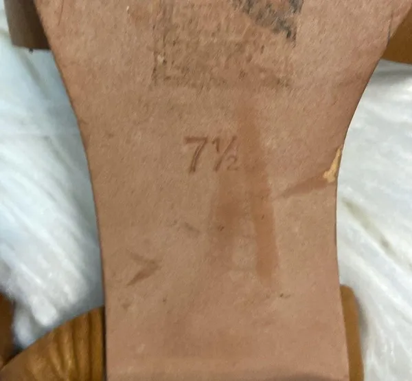 Madewell Sandals Size 7.5 Leather Upper Lining And Sole See All Photos - Image 5