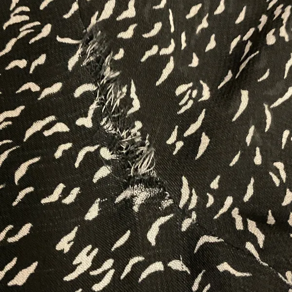 H&M Black and White Mini Dress - Image 7