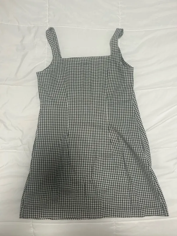 Target Black and White gingham dress - Image 3