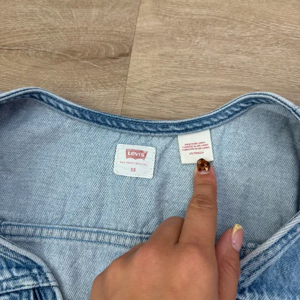 Aritzia Levi's Bella Denim Corset - Image 6
