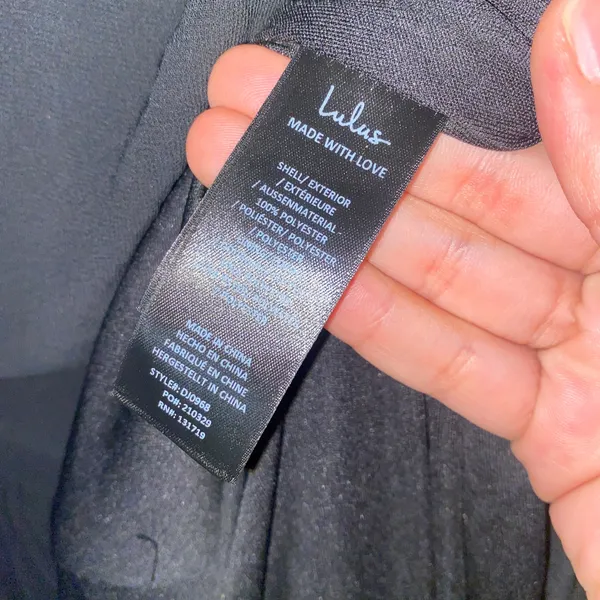 NWOT Lulu's Luxe Favorite Black Strapless Ruched Maxi Dress Women's Size XL - Image 7