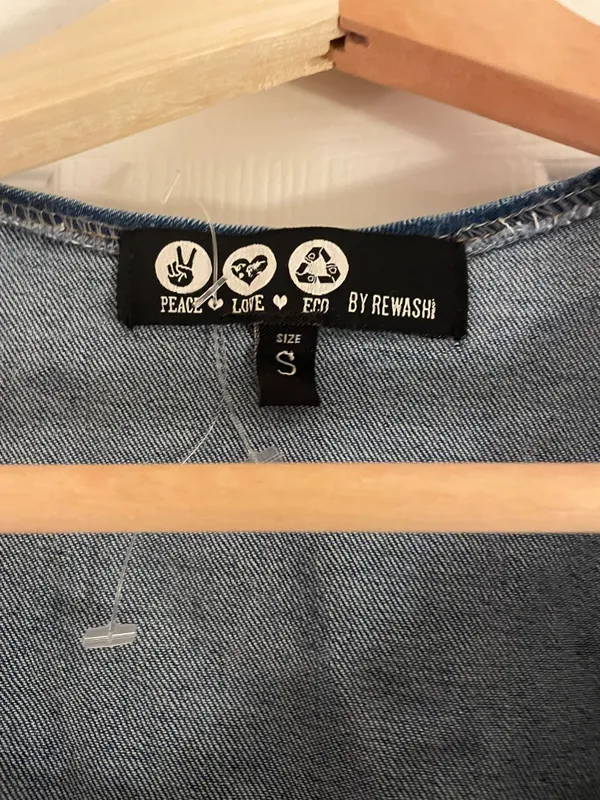REWASH Denim Dress - Image 3