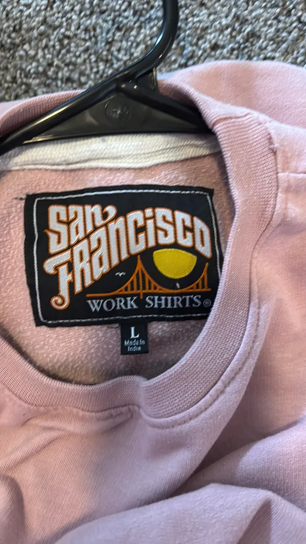 San Francisco Sweater Purple Size L - Image 2