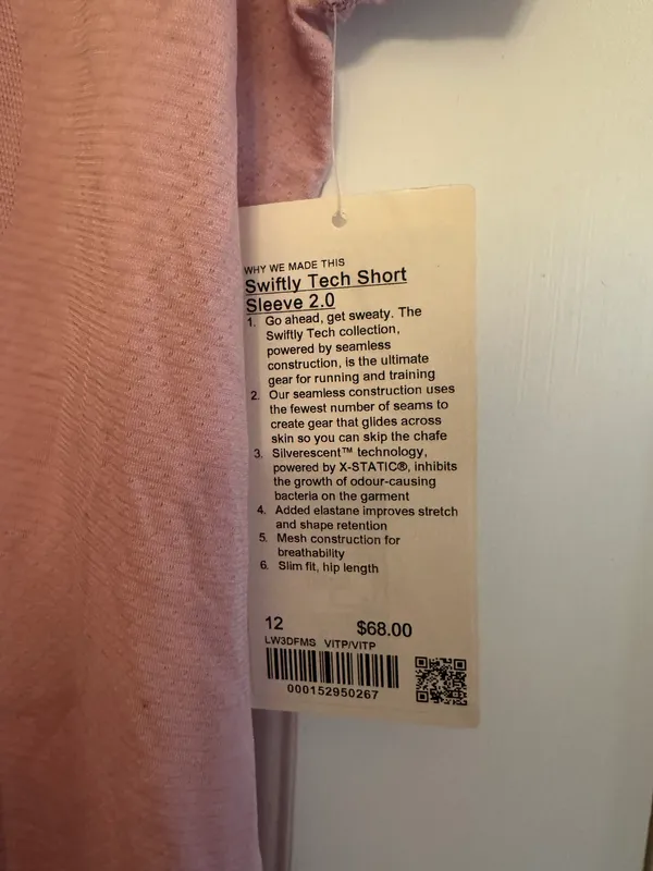 Lululemon Swiftly Tech Short Sleeve 2.0 - Image 3