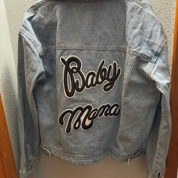 Denim Jacket Blue Size M - Image 3