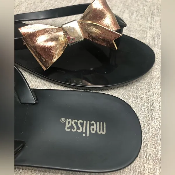 NWOT Melissa Black Jelly Sandals - Image 7