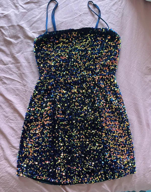 Selfie Leslie Sequin Mini Dress - Image 3