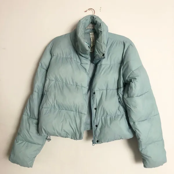 Alo Yoga Gold Rush Puffer Chalk Blue M - Image 5