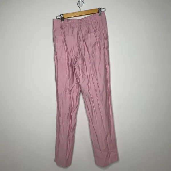Lulu's- Pink Straight Leg Pants with Pockets - Image 2