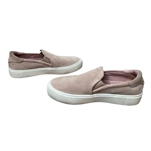 UGG Alameda Slip On Leather Sneaker 6 Pastel Soft Girl Casual Pink‎ Shoe - Image 4