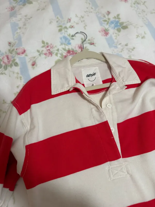 aerie rugby sweatshirt  - Image 2