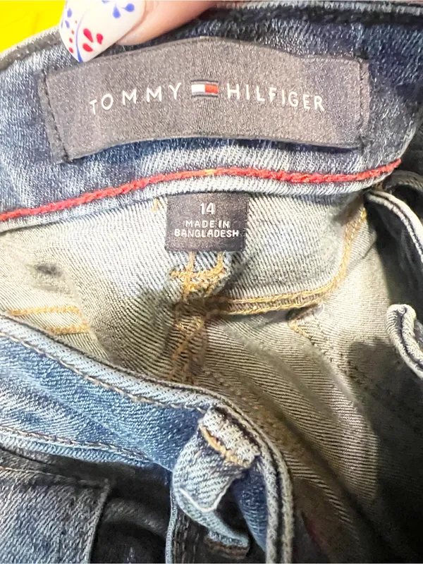 Tommy Hilfiger Blue Raleigh Skinny Leg Jeans - Image 9