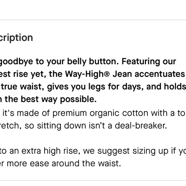 Everlane | The Way High Jean in Black with Raw Hem | womens 26 - Image 6