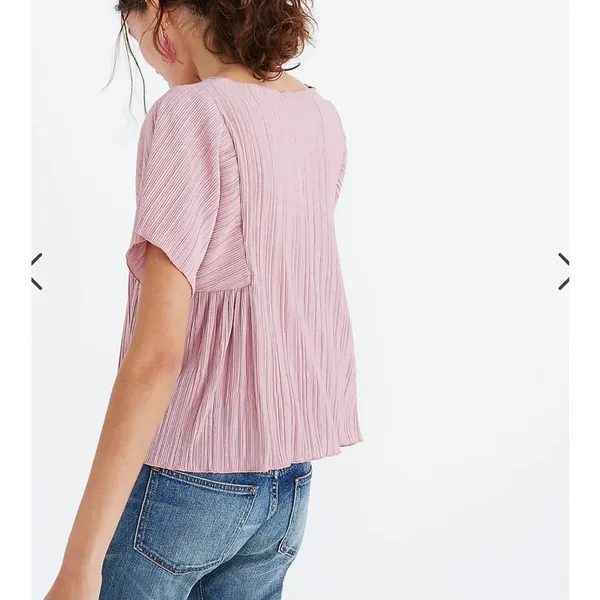Madewell Ribbed Flowy square neck top S  - Image 2