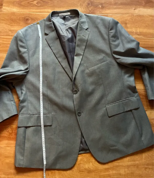Blazer men size L Gray Size L - Image 4