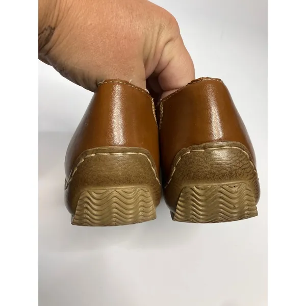 Rieker Antistress Mary Jane Sandals Womens 39 Brown Leather Perforated Good Flat - Image 4