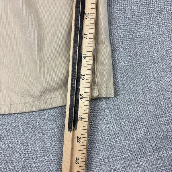 Lauren Ralph Lauren Capri Pants Womens 8 Beige Twill Relaxed Crop Pockets Casual - Image 9