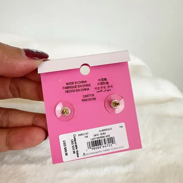 NWT Kate Spade‎ Lady Marmalade Studs - Image 5