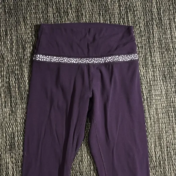 Lululemon Legging Align Pant Nulu Miss Mosaic Lilac Deep Zinfandel Size 6 - Image 2