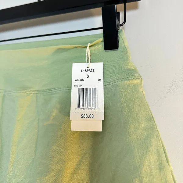 L*SPACE Nolan Skort in Celery Size Small NWT - Image 7