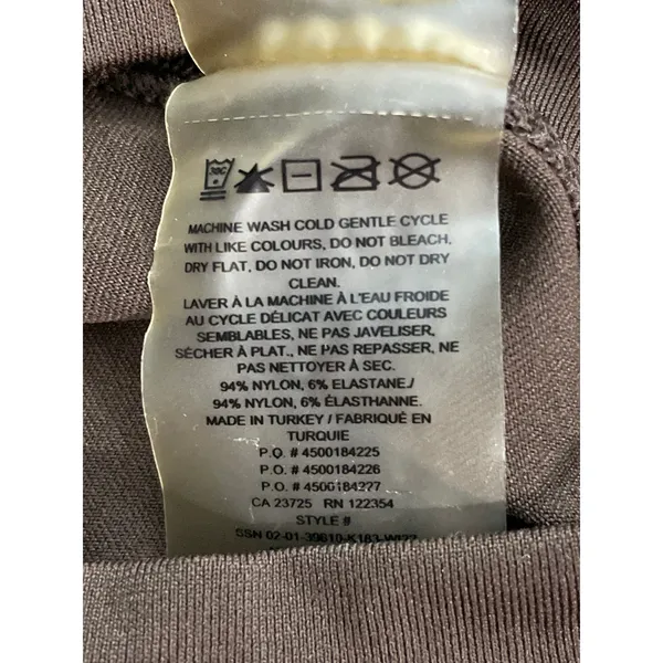 Aritzia Sunday Best Women's Brown Crew Neck Short Sleeve Crop Tee T-shirt Top S - Image 6