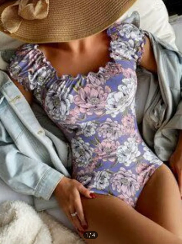 Floral Off Shoulder Multi - Image 2