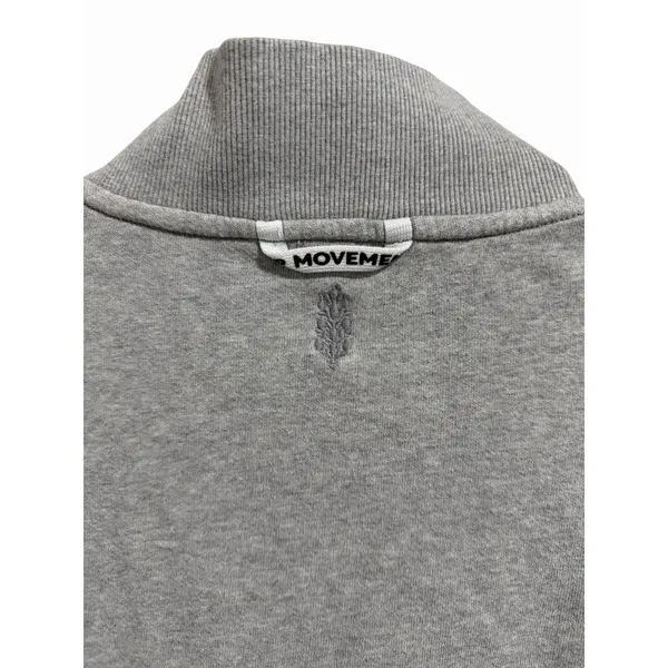 Free People‎ Movement Valley Girl Quarter Zip Sweatshirt Gray Women's Size Small - Image 4