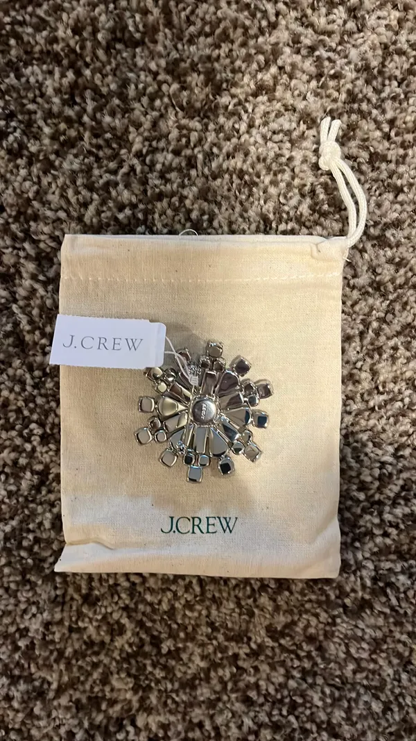 J. Crew Multitone Brooch - Image 2