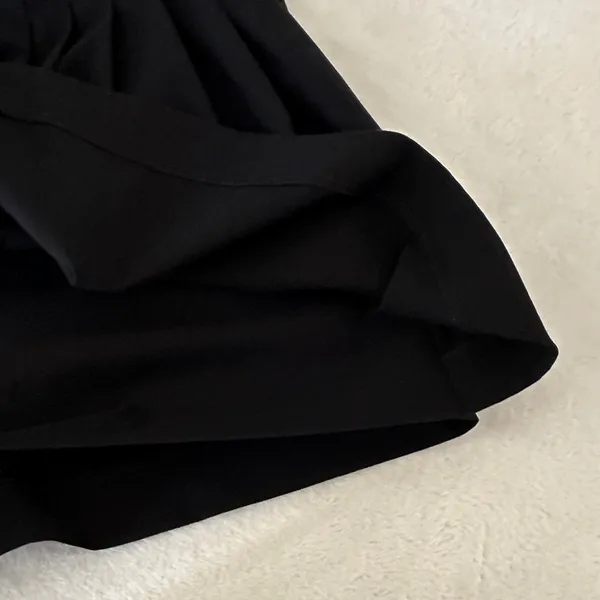 Zara pleated  Black Skorts - Image 7