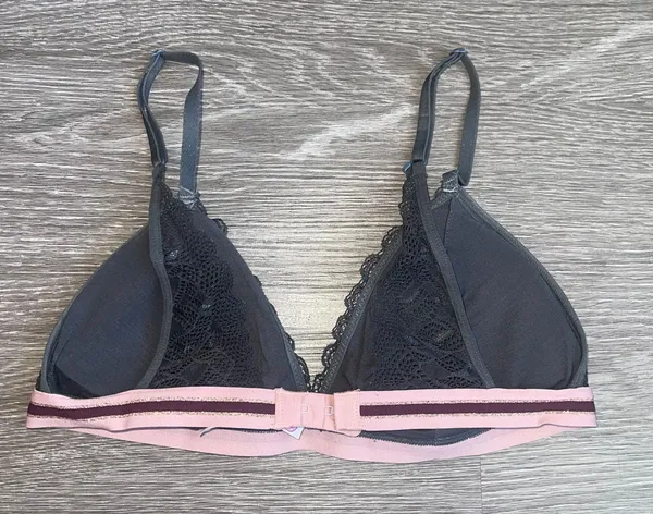 Gray Lace Bralette  - Image 2