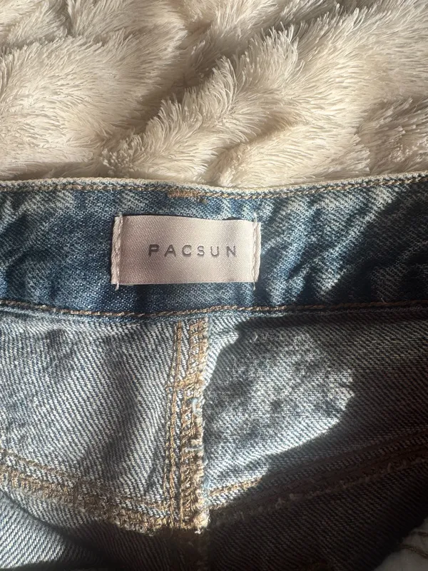 Pacsun High Rise Festival Jean Shorts - Image 4