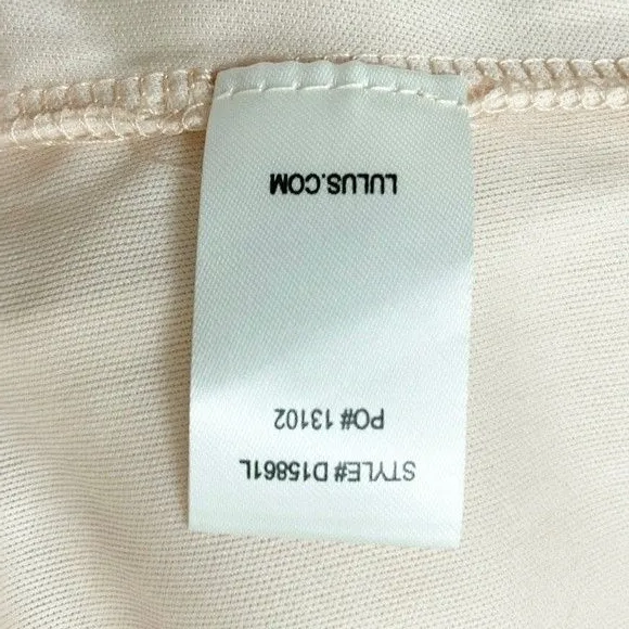 NEW Lulus Make Me Move Blush Pink Formal Floor Length Maxi Dress Size Large NWOT - Image 11
