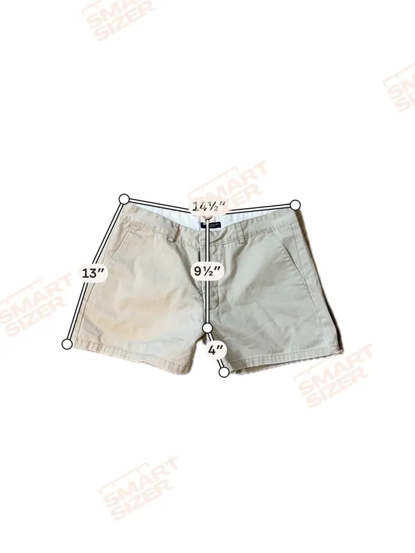 American‎ Eagle Tan Khaki Chino Shorts Women’s Size 6 Casual Summer Preppy - Image 4