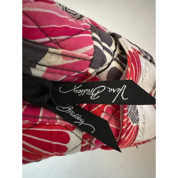 Vera Bradley Cheery Blossoms Geometric Floral Asian Inspired Cooler Lunch Bag - Image 4