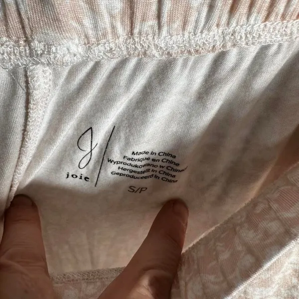 N217. Joie pink wide leg pyjama pants Size S - Image 2