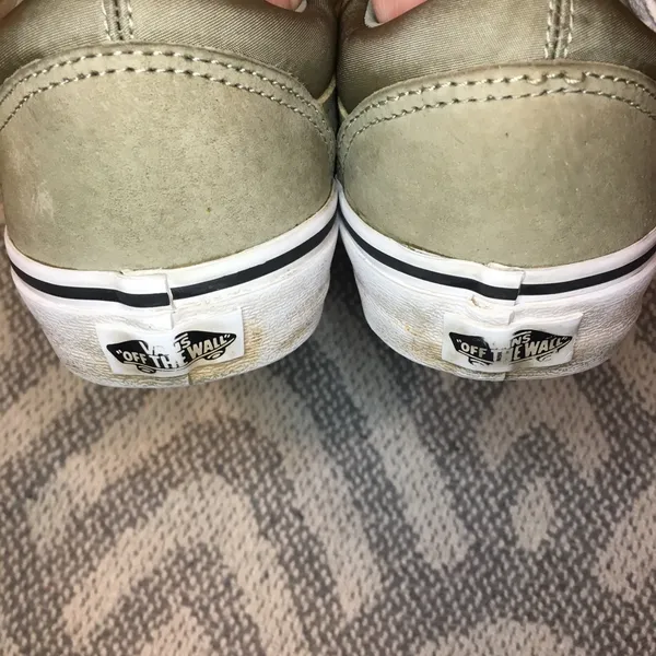 VANS Old Skool Unisex Sage Green Scotchgard Lace Up Sneakers Men’s 6 Women’s 7.5 - Image 11