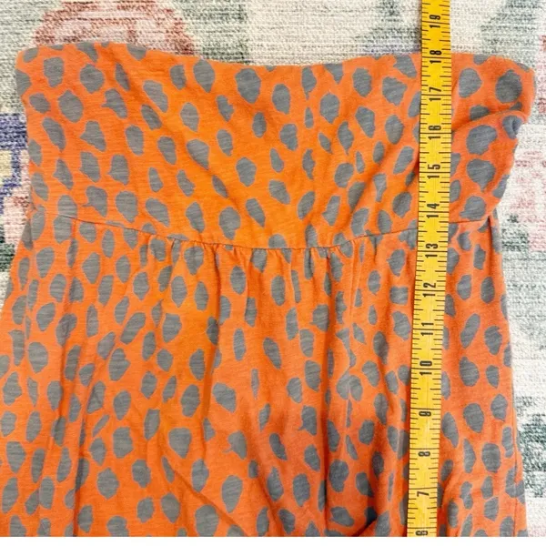 American Eagle Womens Y2K Babydoll Tube Top Medium Animal Print Indie Eclectic Festival - Image 6