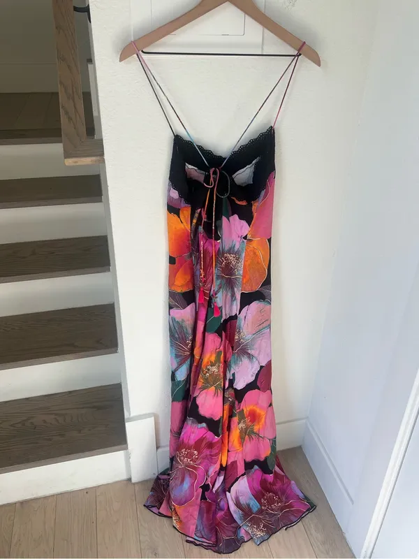 Free People Bloomspell Maxi Dress in Desert Rose Combo NWT - Image 4