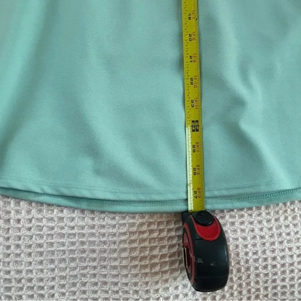 ASOS Mint Aqua Open Back Bow Mini Dress Coquette regency Fit Flare Size NWT 6 - Image 8